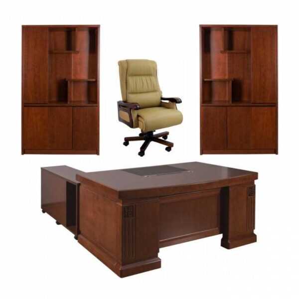 set mobilier birou lemn masiv